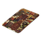 Vogel's-Eye View of New York City by John Falter Magnet (Linke Seite)