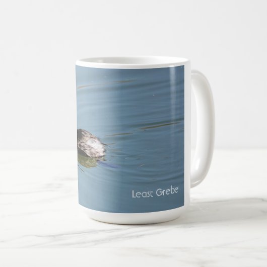 Vogelsammlung: Least Grebe Kaffeetasse (VorderseiteRechts)
