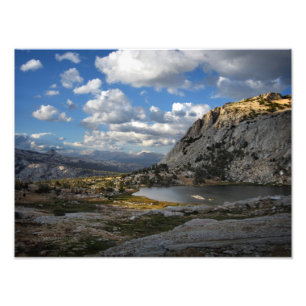 Vogelsang Lake - Yosemite Fotodruck