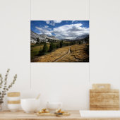 Vogelsang-Tal - Yosemite Poster (Küche)