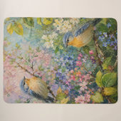 Vogelsang unter Blüten Sherpadecke (Vorderseite (Horizontal))