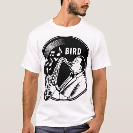 Vogelsaxophon-T-Shirt T-Shirt