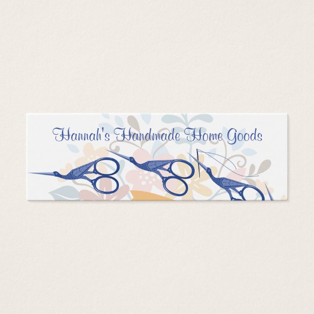 Vogelschere zum Nähen (Vorderseite)