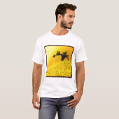 VOGELSCHEUCHE AN DER DÄMMERUNG T-Shirt (Vorne ganz)