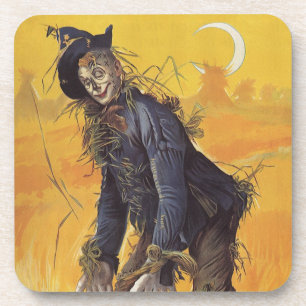 Vogelscheuche aus dem Zauberer von Oz, alte Märche Getränkeuntersetzer