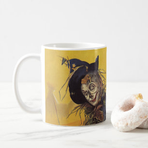 Vogelscheuche aus dem Zauberer von Oz, alte Märche Kaffeetasse