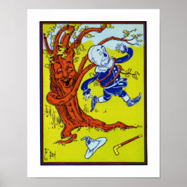 VOGELSCHEUCHE BEGEGNET KÄMPFENDEN BÄUMEN POSTER