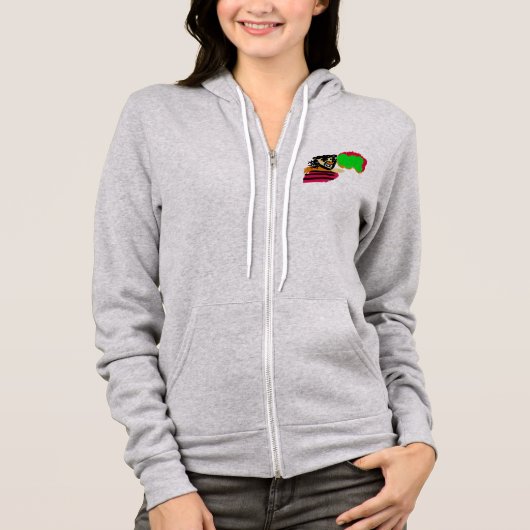 Vogelscheuche Freude Hoodie (Vorderseite)