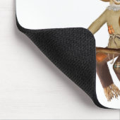 Vogelscheuche im Flug Mousepad (Ecke)