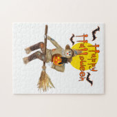 Vogelscheuche im Flug Puzzle (Horizontal)