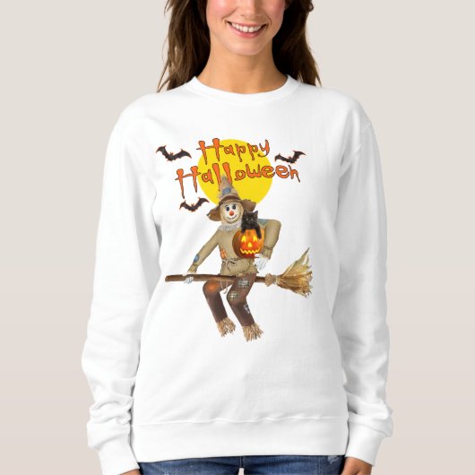 Vogelscheuche im Flug Sweatshirt (Vorderseite)