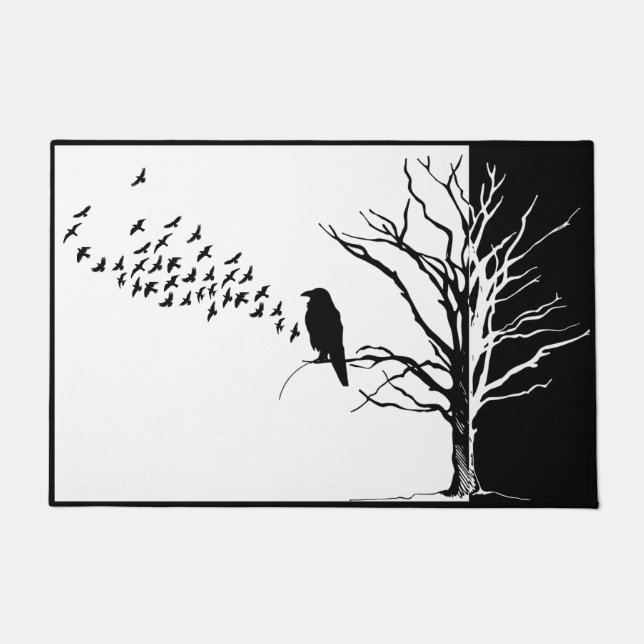 Vogelscheuche oder Ravens Fußmatte (Vorderseite)