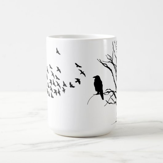 Vogelscheuche oder Ravens Kaffeetasse (Mittel)