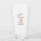Vogelscheuche Samojede Hund Glas (Rückseite)