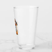 Vogelscheuche Samojede Hund Glas (Links)