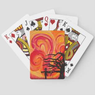 Vogelscheuche Spielkarten