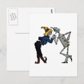 Vogelscheuche und Blechmann Postkarte (Vorne/Hinten)