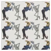 Vogelscheuche und Blechmann Stoff (Muster)