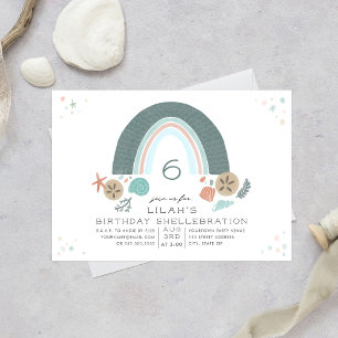 Vogelscheuche unter dem Regenbogen Einladung