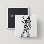 Vogelscheuche winkend button (Vorne & Hinten)