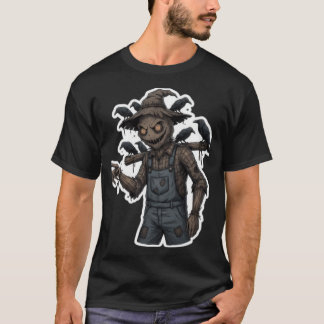 Vogelscheuchen-Familienmädchen T-Shirt