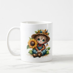 Vogelscheuchen-Kaffeetasse Kaffeetasse
