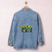 Vogelscheuchen Sonnenblumen Freude Jeansjacke (Hangar)