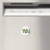 Vogelscheuchen Sonnenblumen Freude Magnet (In Situ (Geschirrspüler))