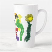 Vogelscheuchen Sonnenblumen Freude Milchtasse (Rechts)