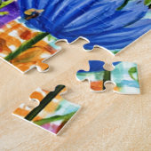 Vogelscheuchen und Kürbisse, Halloween, Puzzle (Seite)