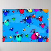 Vogelschloss Poster (Vorne)