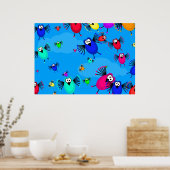 Vogelschloss Poster (Küche)