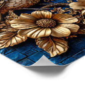 Vogelschmuck Poster (Ecke)