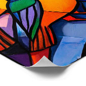 Vogelschmuck Poster (Ecke)