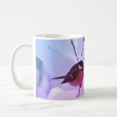 Vogelschnee 325 ml klassische weiße Tasse (Links)