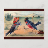 Vogelschutz Postkarte (Vorderseite)