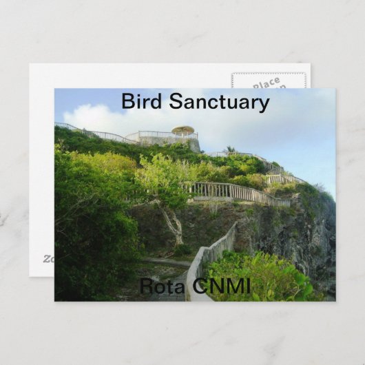 Vogelschutzgebiet Postkarte (Vorne/Hinten)