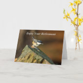 Vogelschutzkarte Karte (Gelbe Blume)