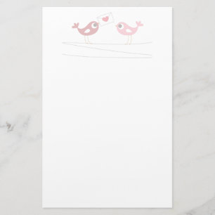 Vogelschutzkarte - Liebe Briefpapier