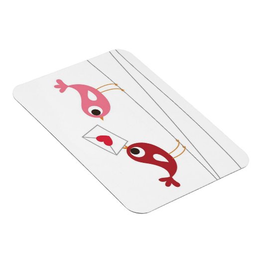 Vogelschutzkarte Liebe Magnet (Rechte Seite)