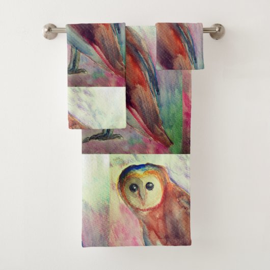 Vogelschutzkunst Badhandtuch Set (Insitu)