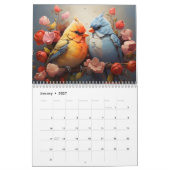 Vogelschutzkunst Kalender (Jan 2027)