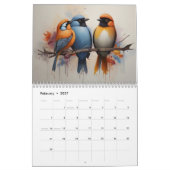 Vogelschutzkunst Kalender (Feb 2027)