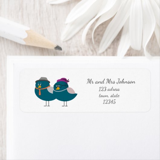 Vogelschutzmarke für Ehemänner und Ehefrauen (Insitu)
