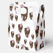 Vogelschutzmuster Geschenkschachtel (Geöffnet)