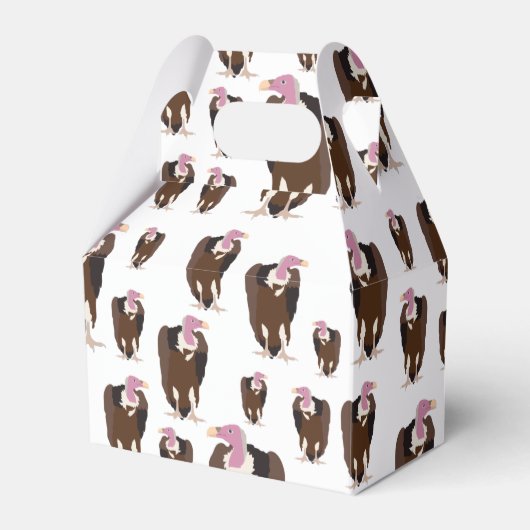 Vogelschutzmuster Geschenkschachtel (Vorderseite)