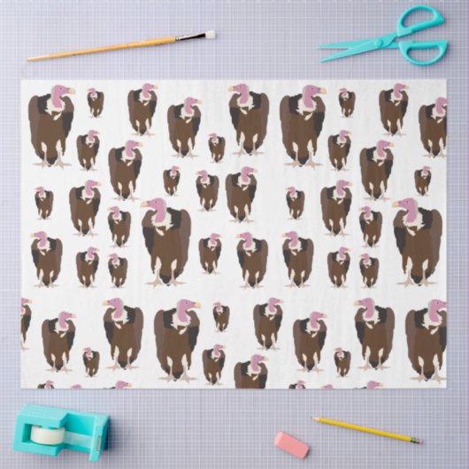 Vogelschutzmuster Seidenpapier (Basteln)