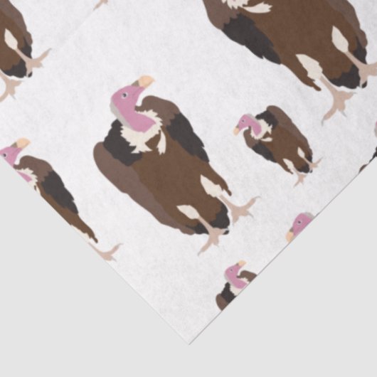 Vogelschutzmuster Seidenpapier (Ausschnitt)