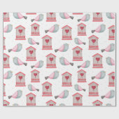 Vogelschutzpapier Geschenkpapier (Flach)