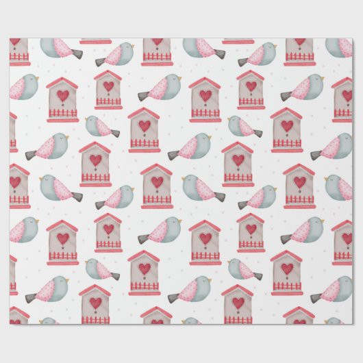 Vogelschutzpapier Geschenkpapier (Flach)